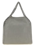 Gray Polyester Handbag