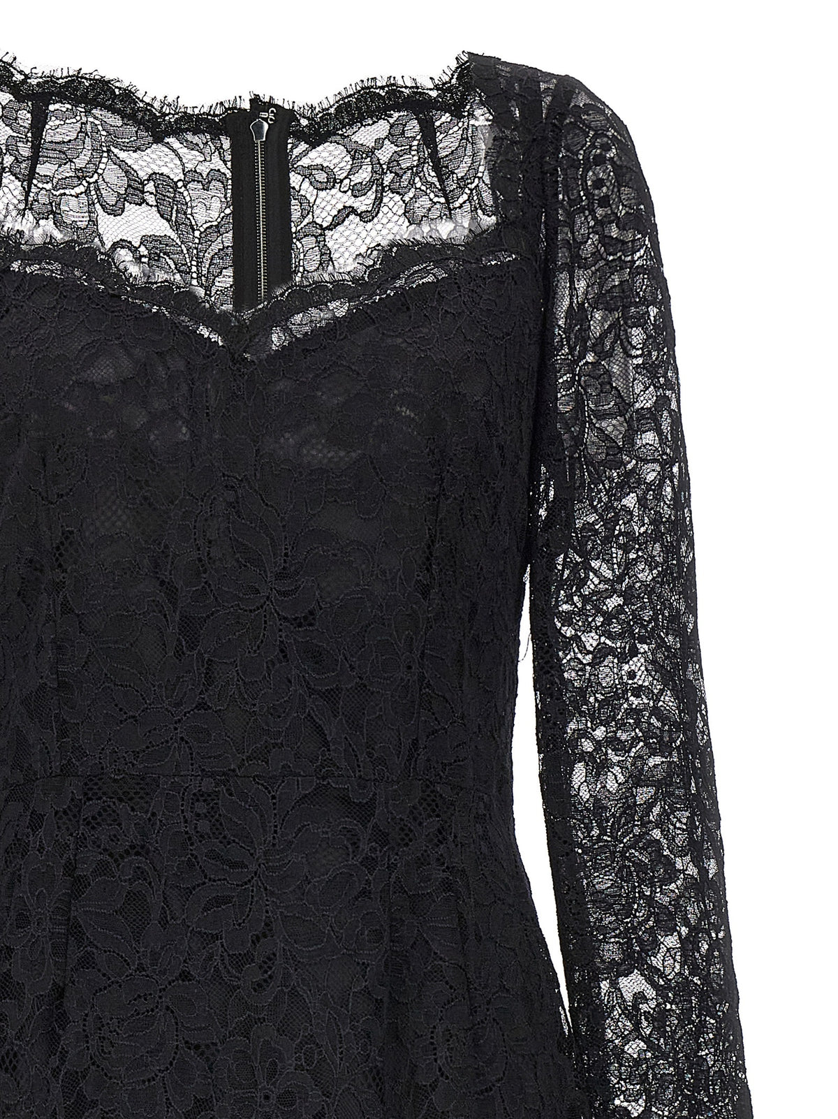 Black Polyamide Casual Dress