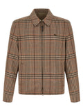 Beige Wool Full-Length Jacket