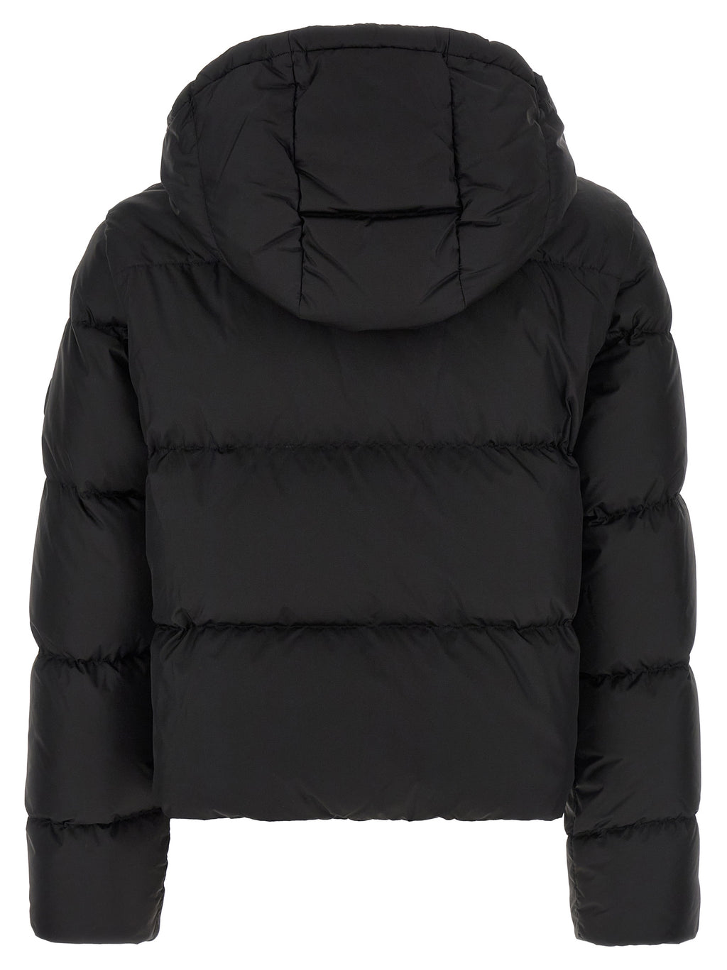 Black Polyamide Sleeveless Jacket