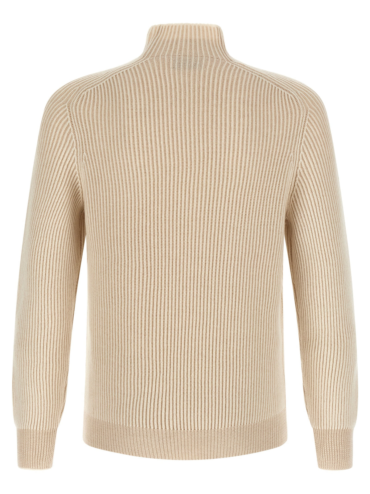 Beige Cashmere Cardigan