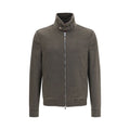 Gray Wool Oves Aries Full-Length Jacket