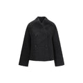 Black Alpaca Vicugna Pacos Jacket