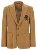 Beige Cashmere Blazer