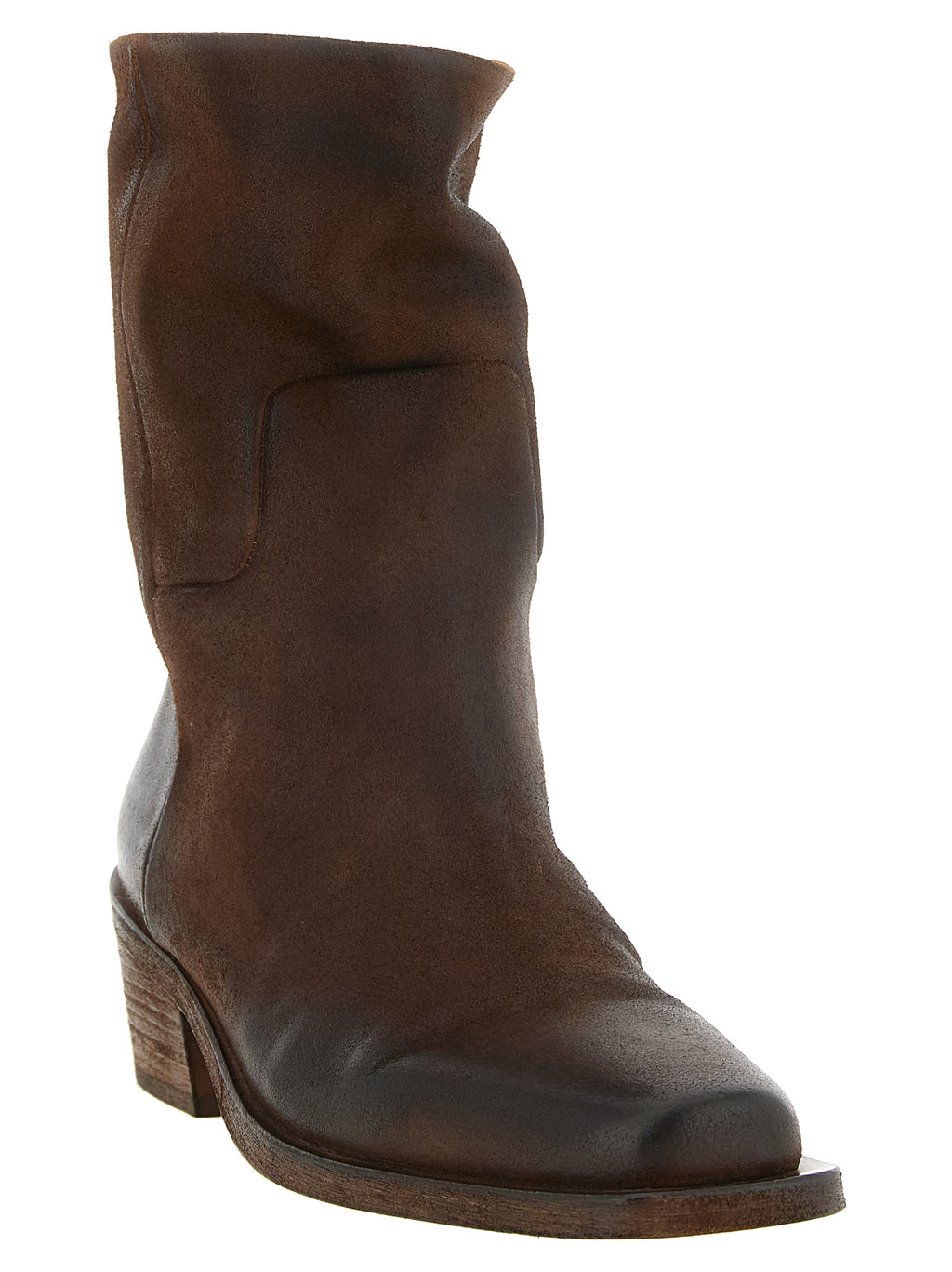 Brown Calfskin Chelsea Boots