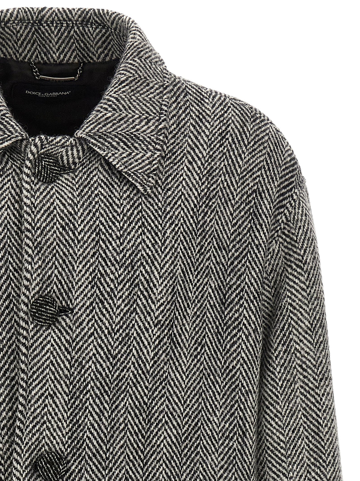 Multicolor Virgin Wool Coat