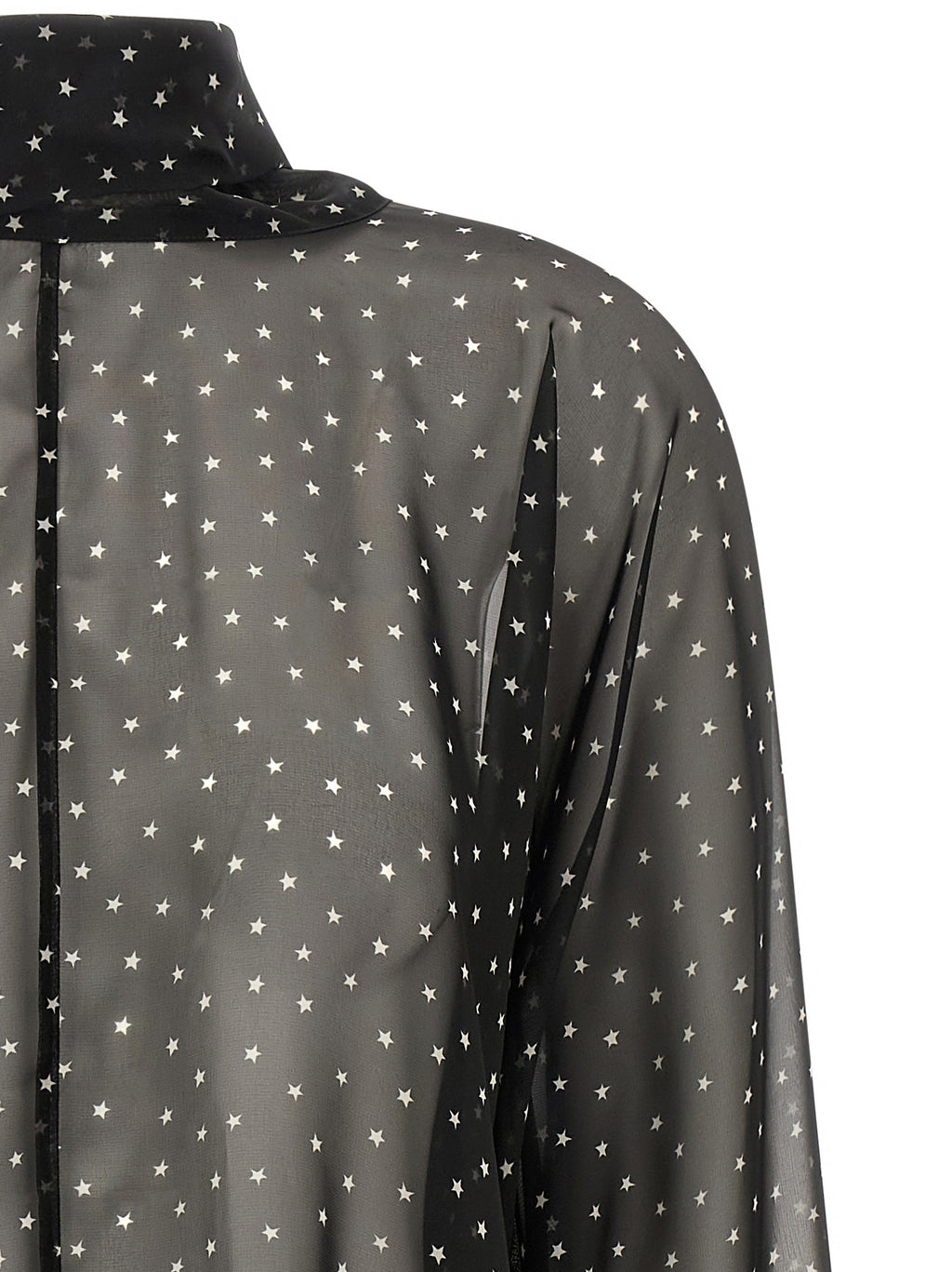 Black Polyester Blouse