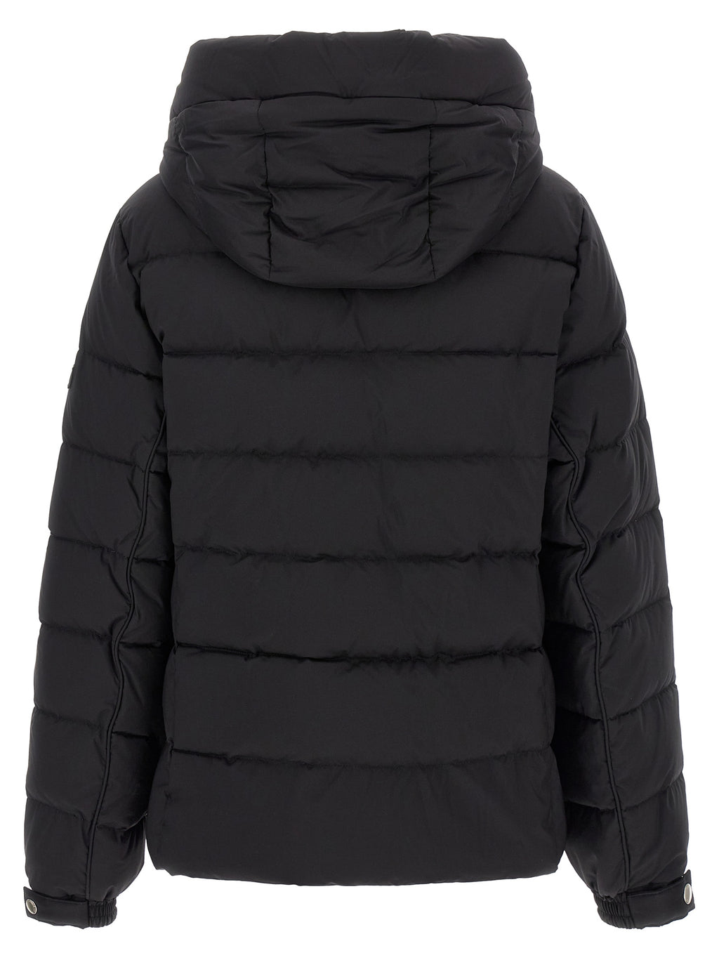 Black Nylon Full-Length Jacket