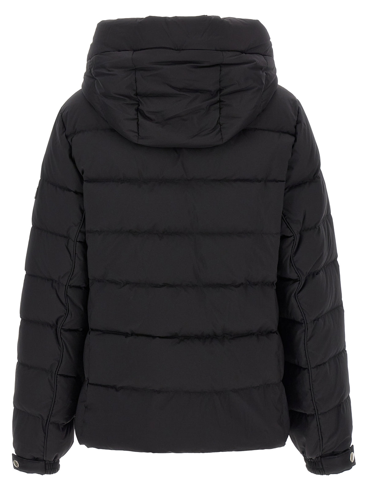 Black Nylon Full-Length Jacket