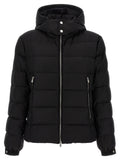 Black Wool Full-Length Jacket