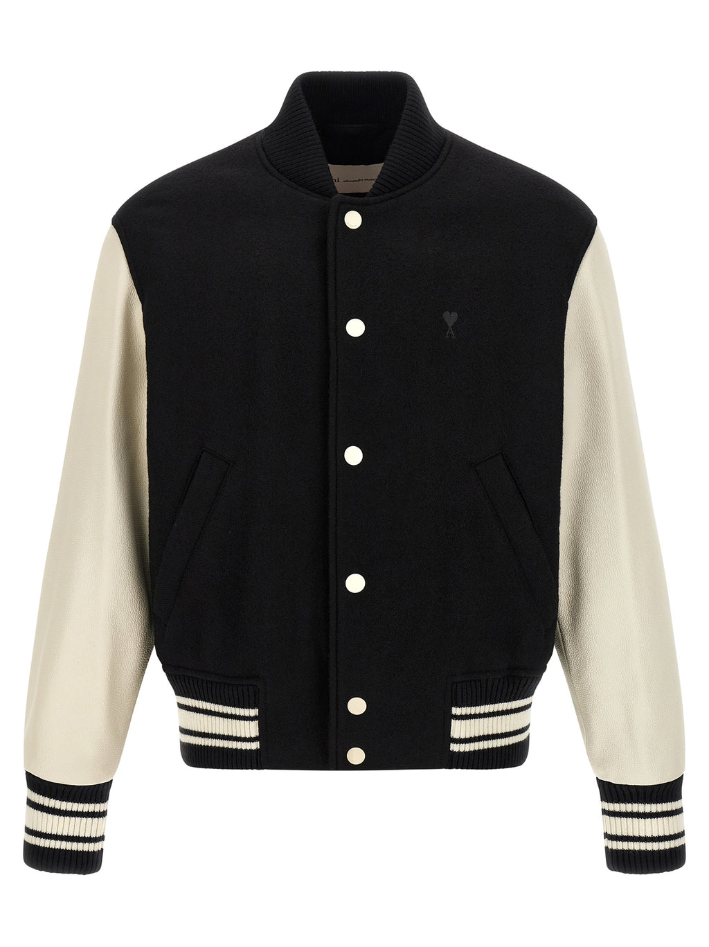 Bicolor Virgin Wool Bomber