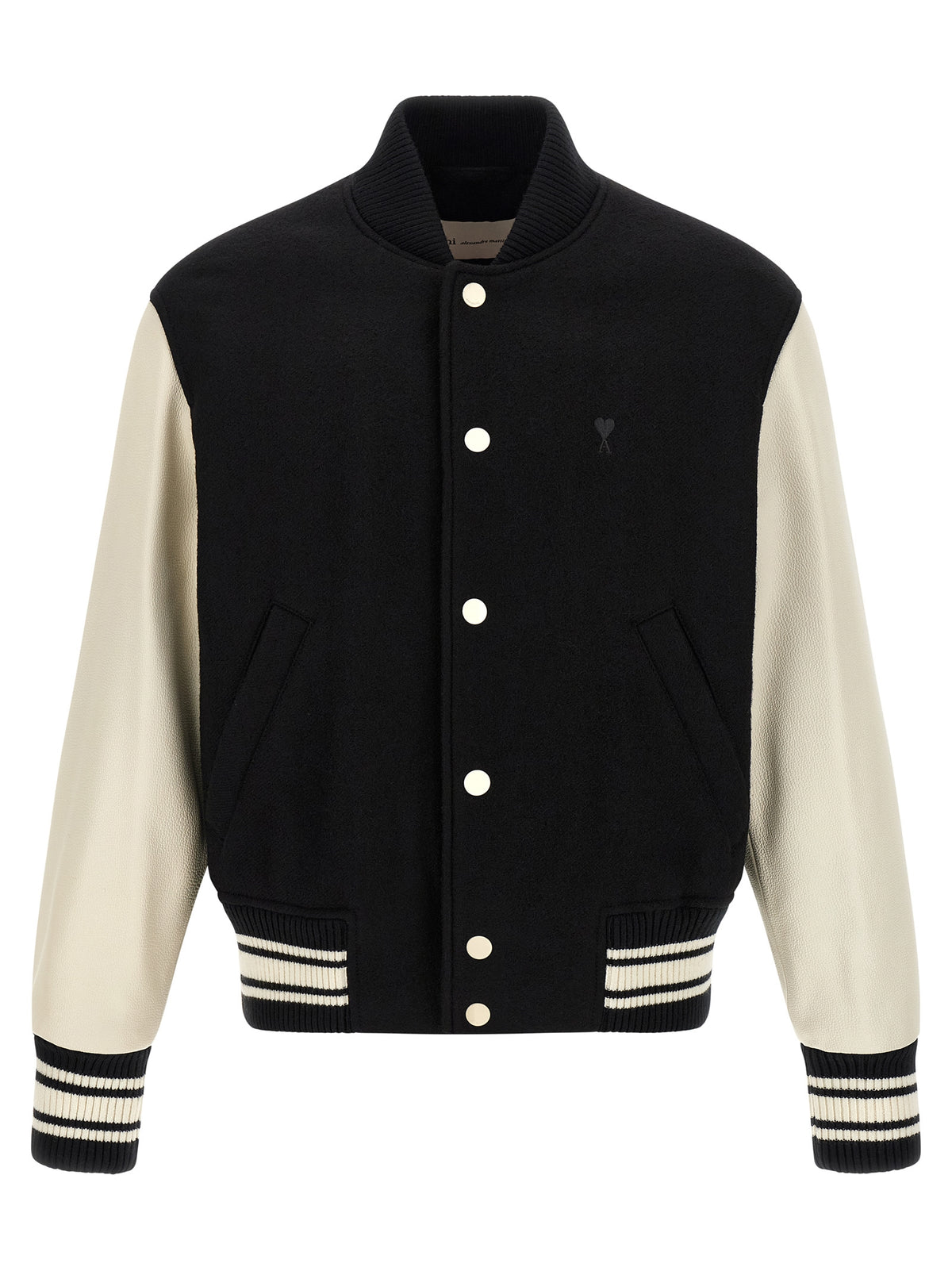 Bicolor Virgin Wool Bomber