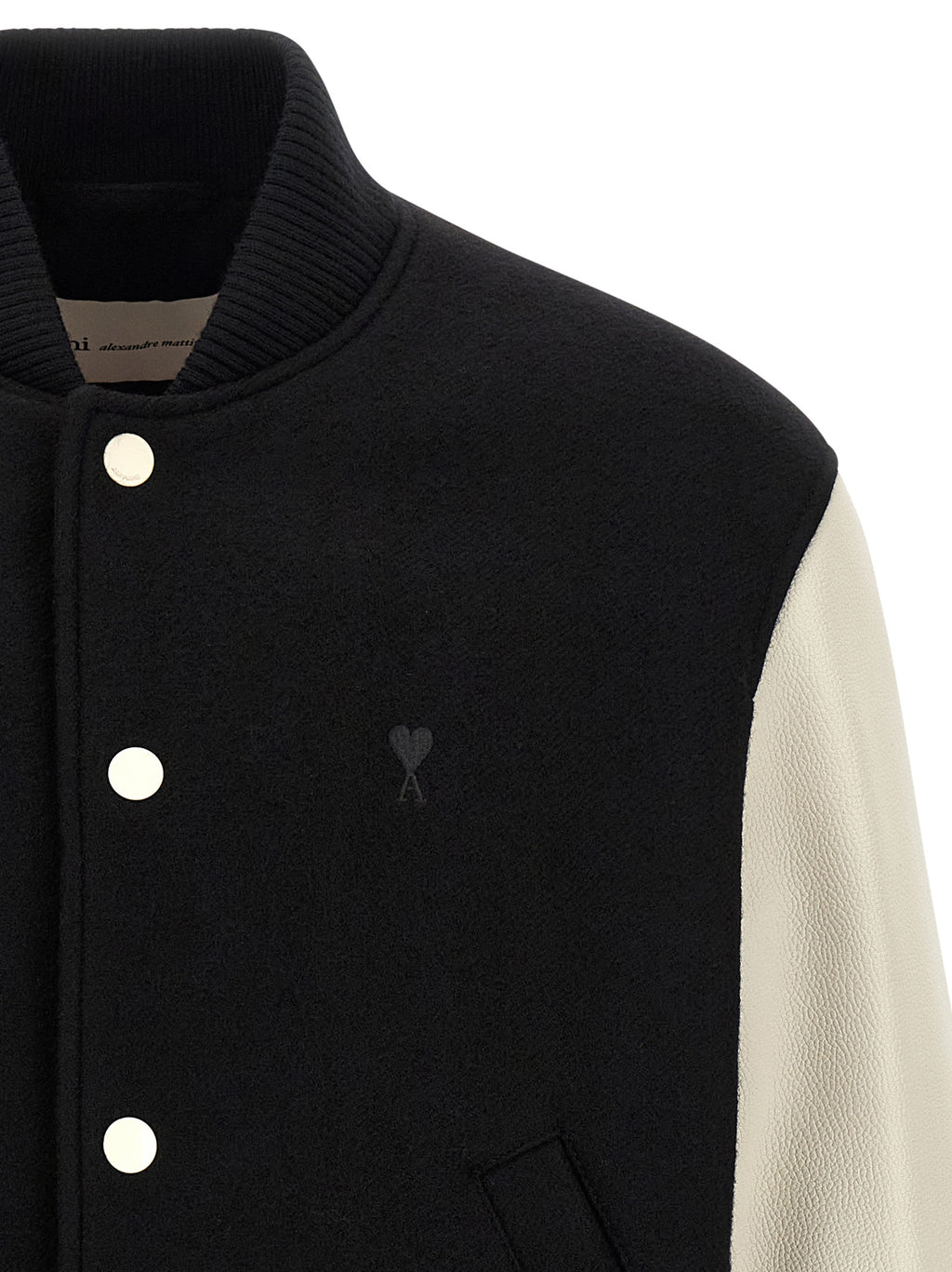 Bicolor Virgin Wool Bomber