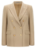 Beige Cashmere Blazer