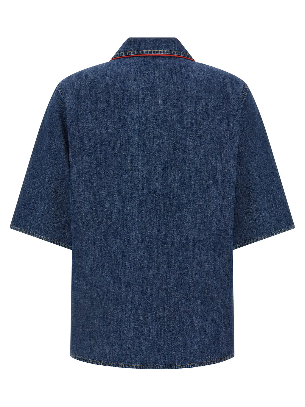 Blue Cotton Blouse