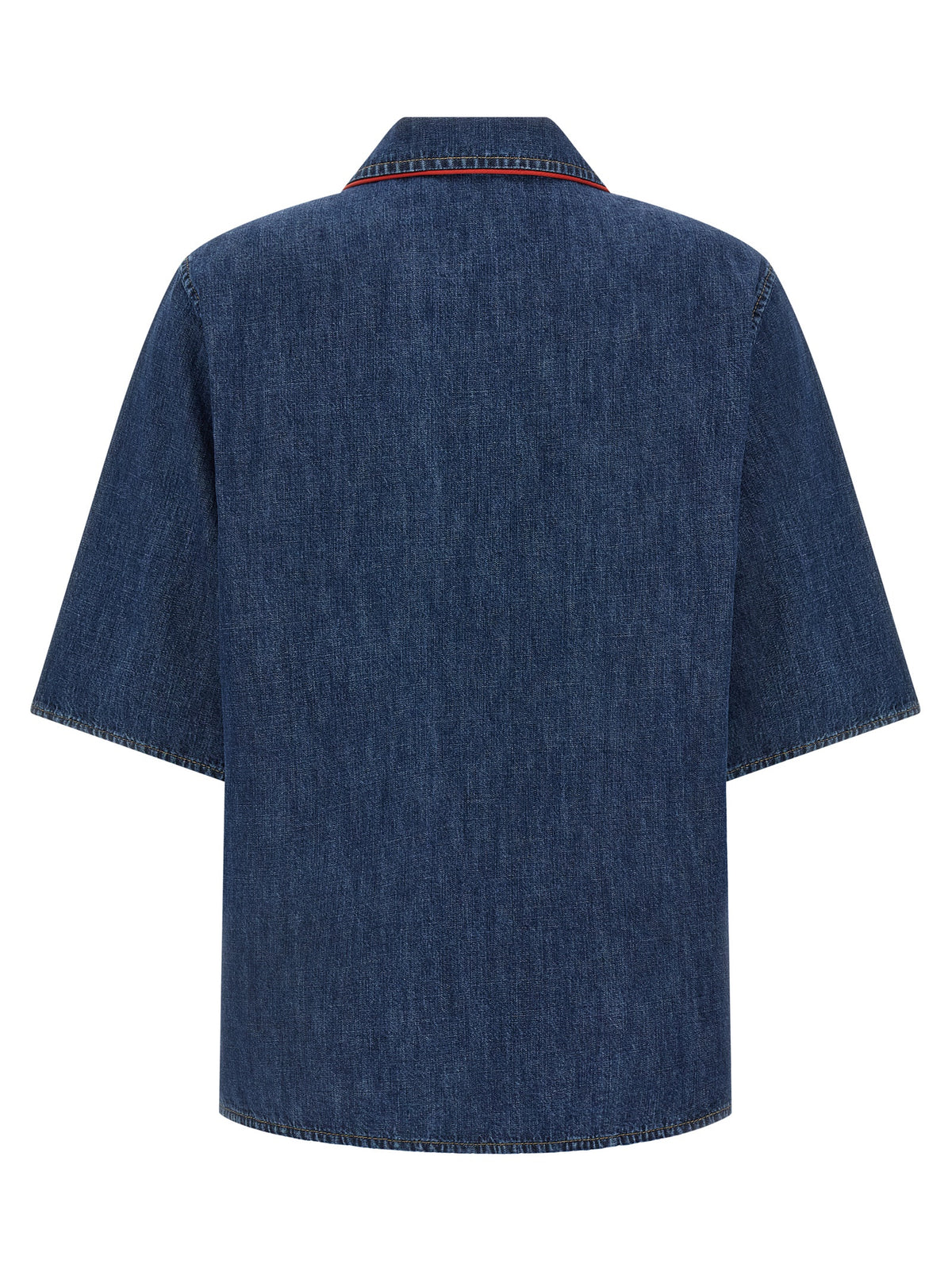Blue Cotton Blouse