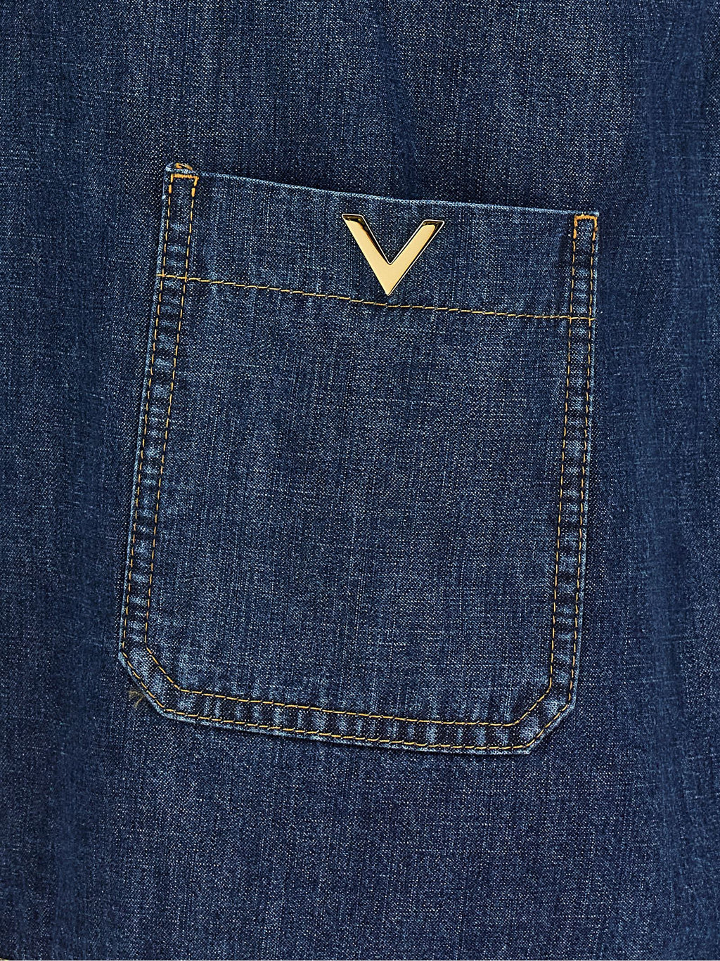 Blue Cotton Blouse