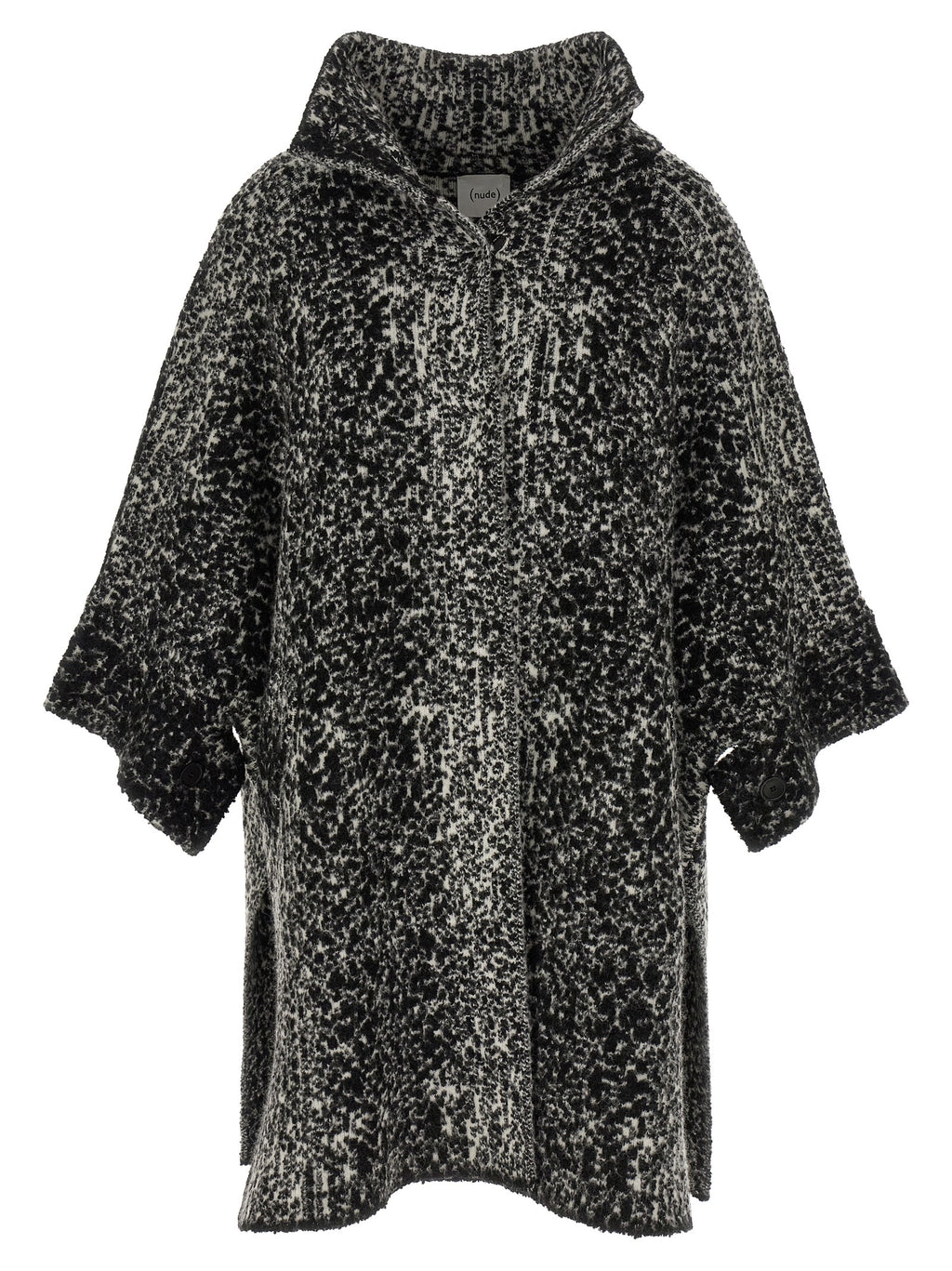 Bicolor Wool Coat