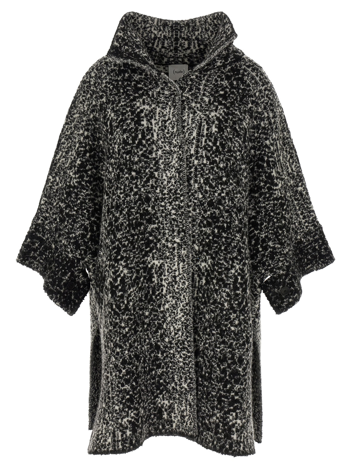 Bicolor Wool Coat