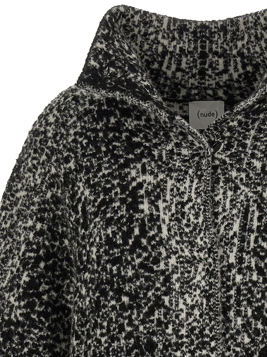 Bicolor Wool Coat
