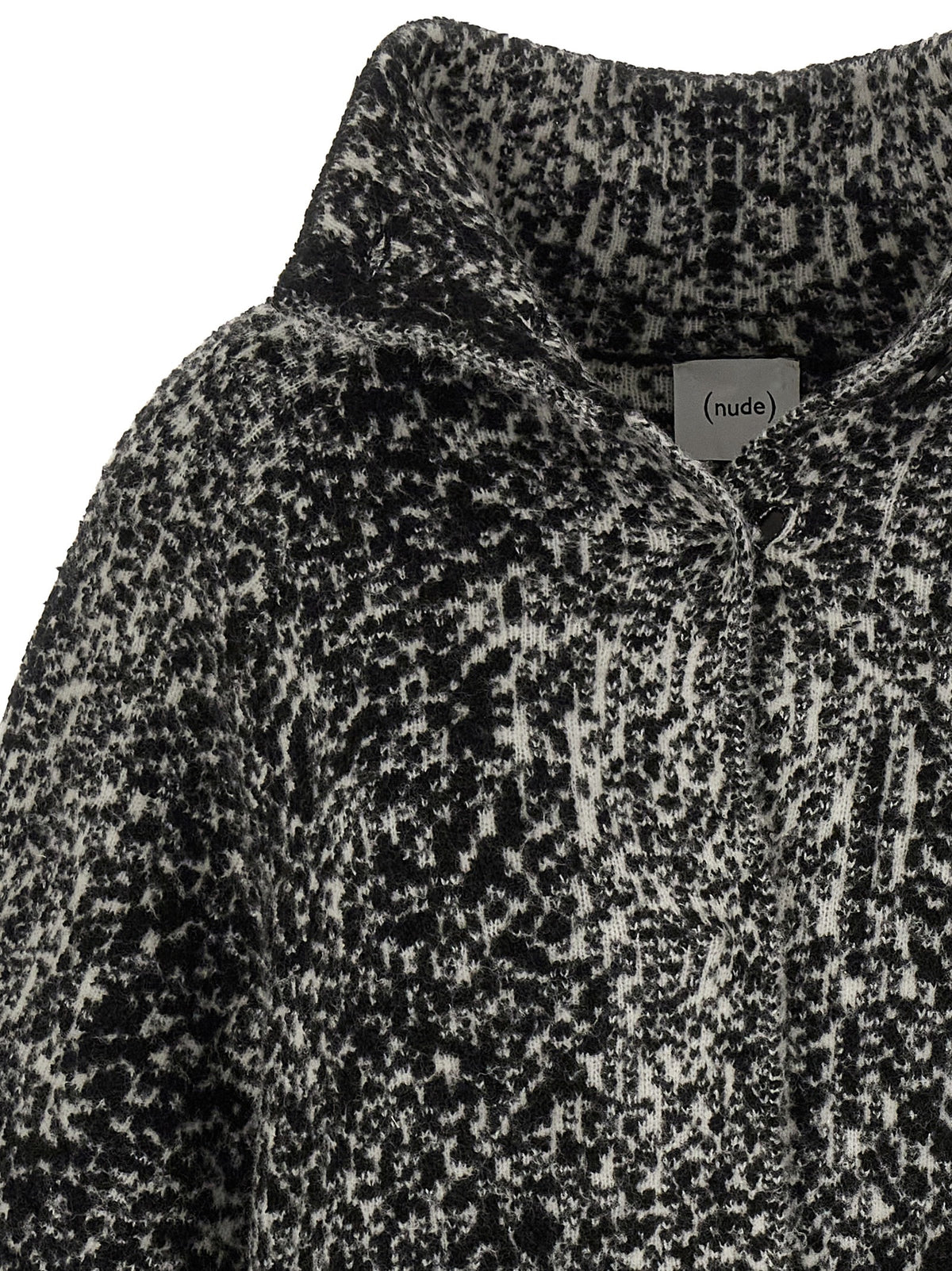 Bicolor Wool Coat