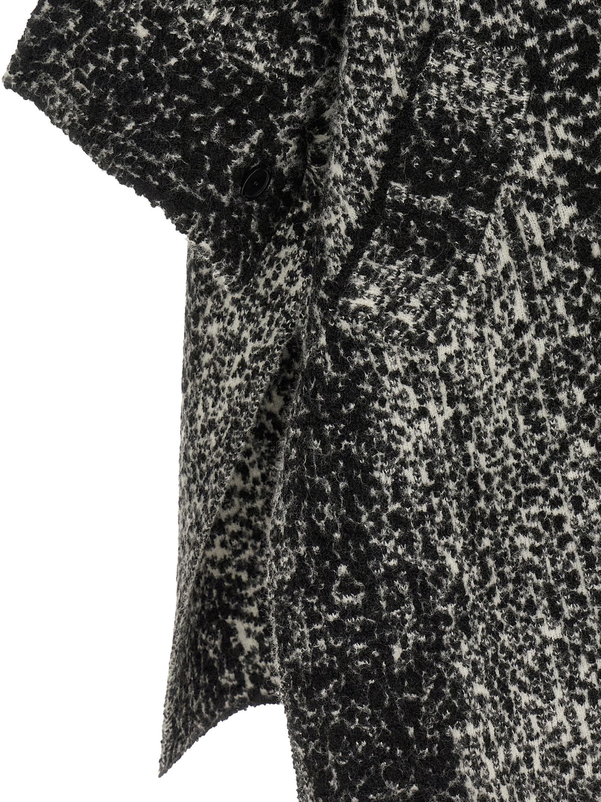 Bicolor Wool Coat