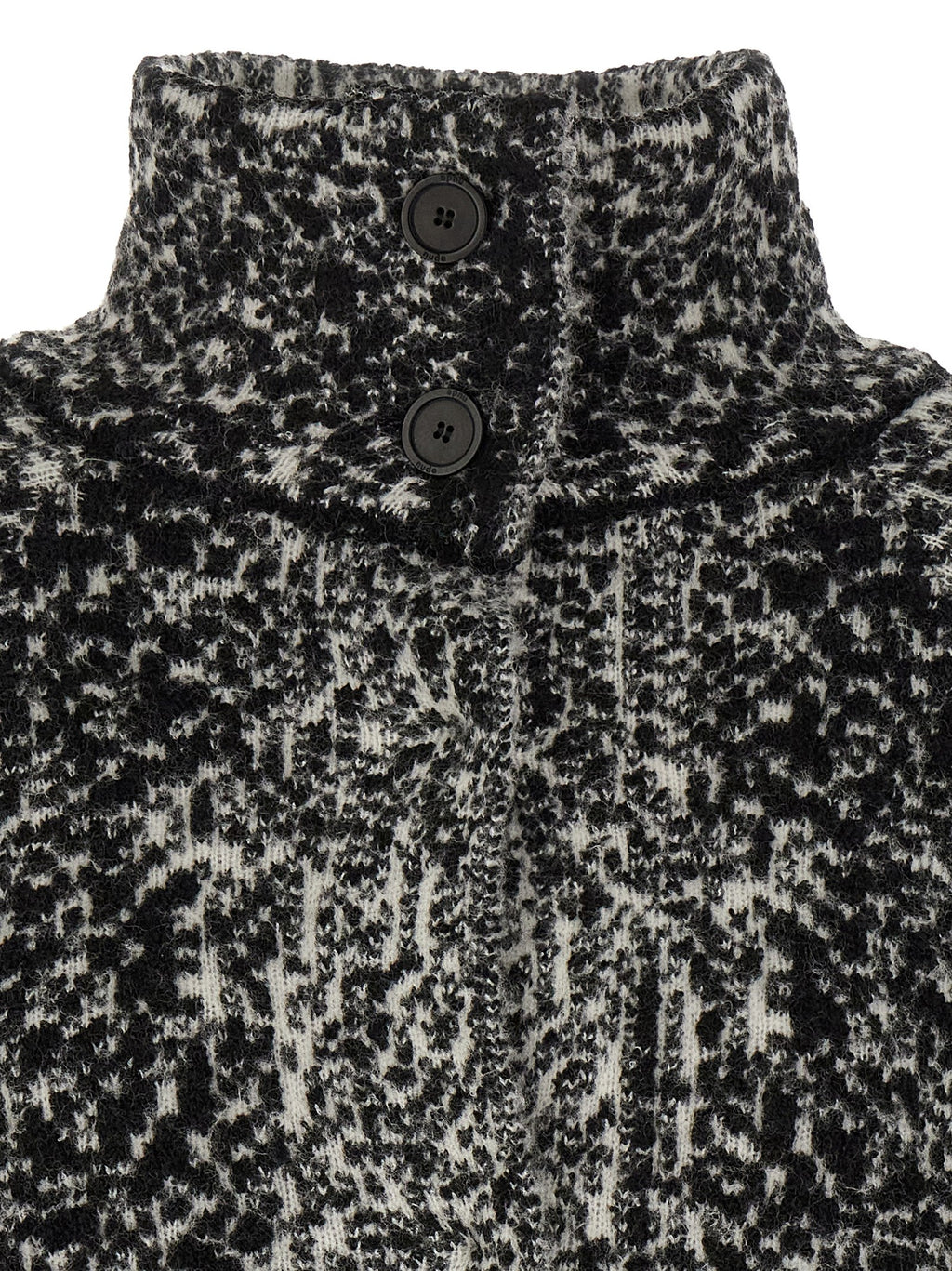Bicolor Wool Coat