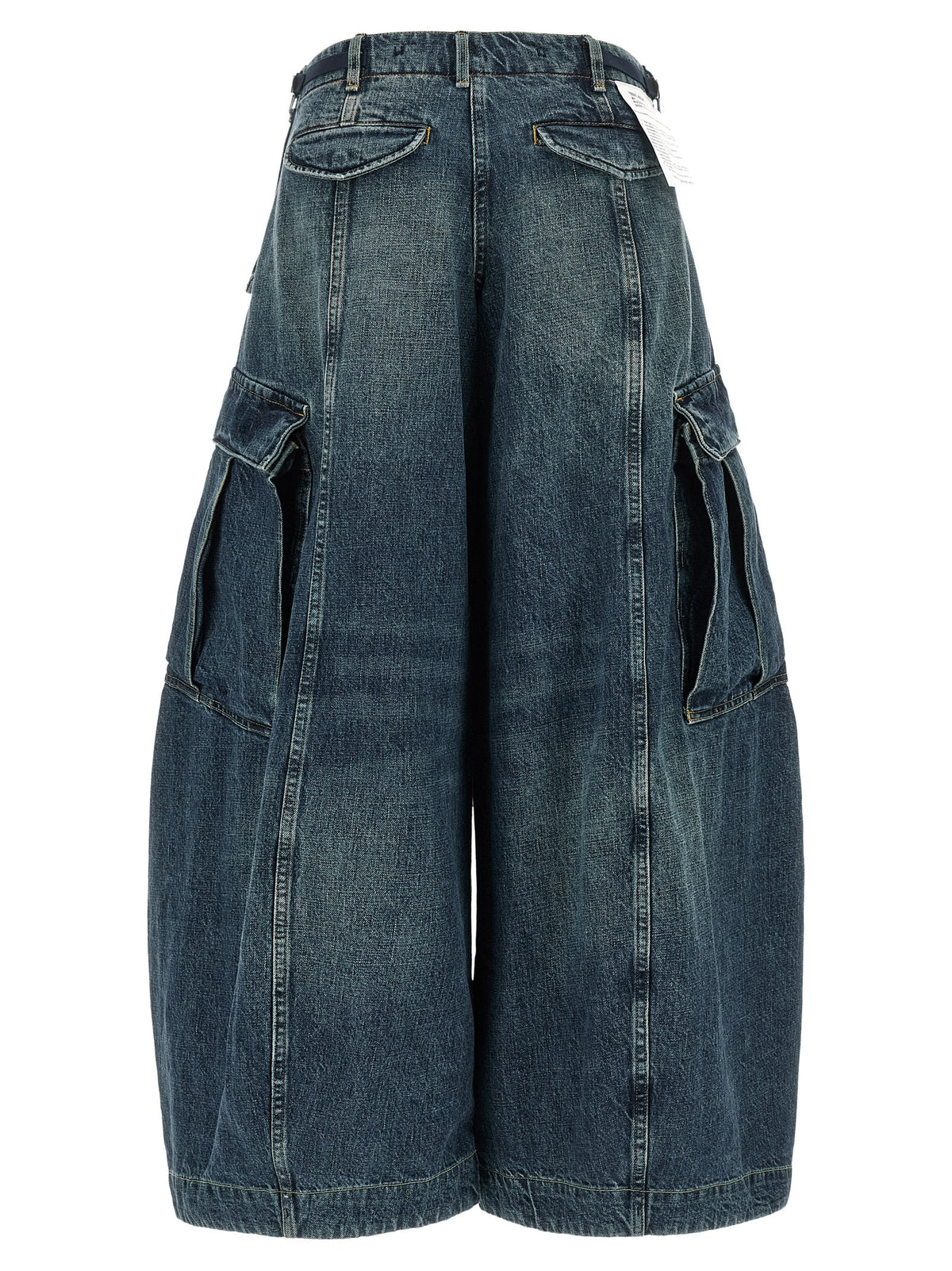 Blue Cotton Jeans Denim