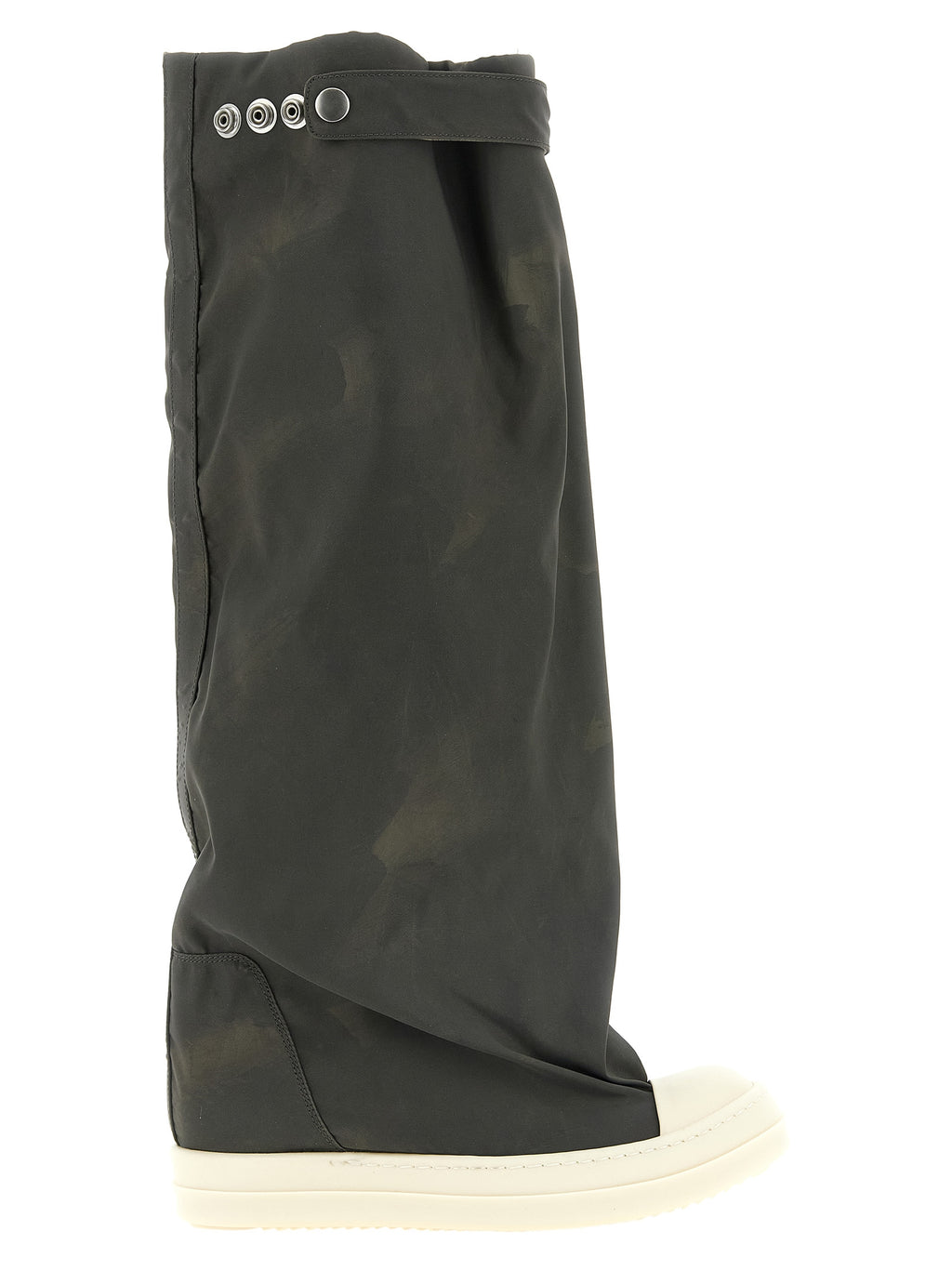 Gray Nylon Over The Knee