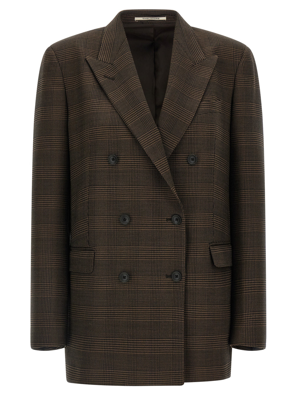 Brown Virgin Wool Blazer