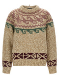 Beige Wool Cardigan