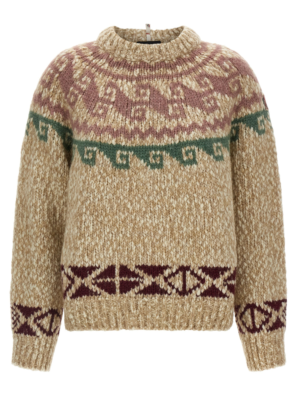 Beige Wool Cardigan