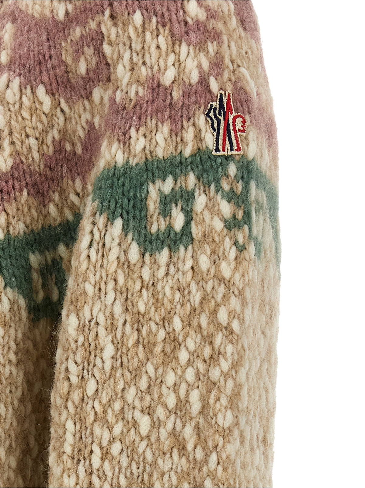 Beige Wool Cardigan