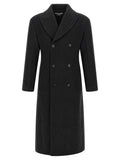 Gray Virgin Wool Coat
