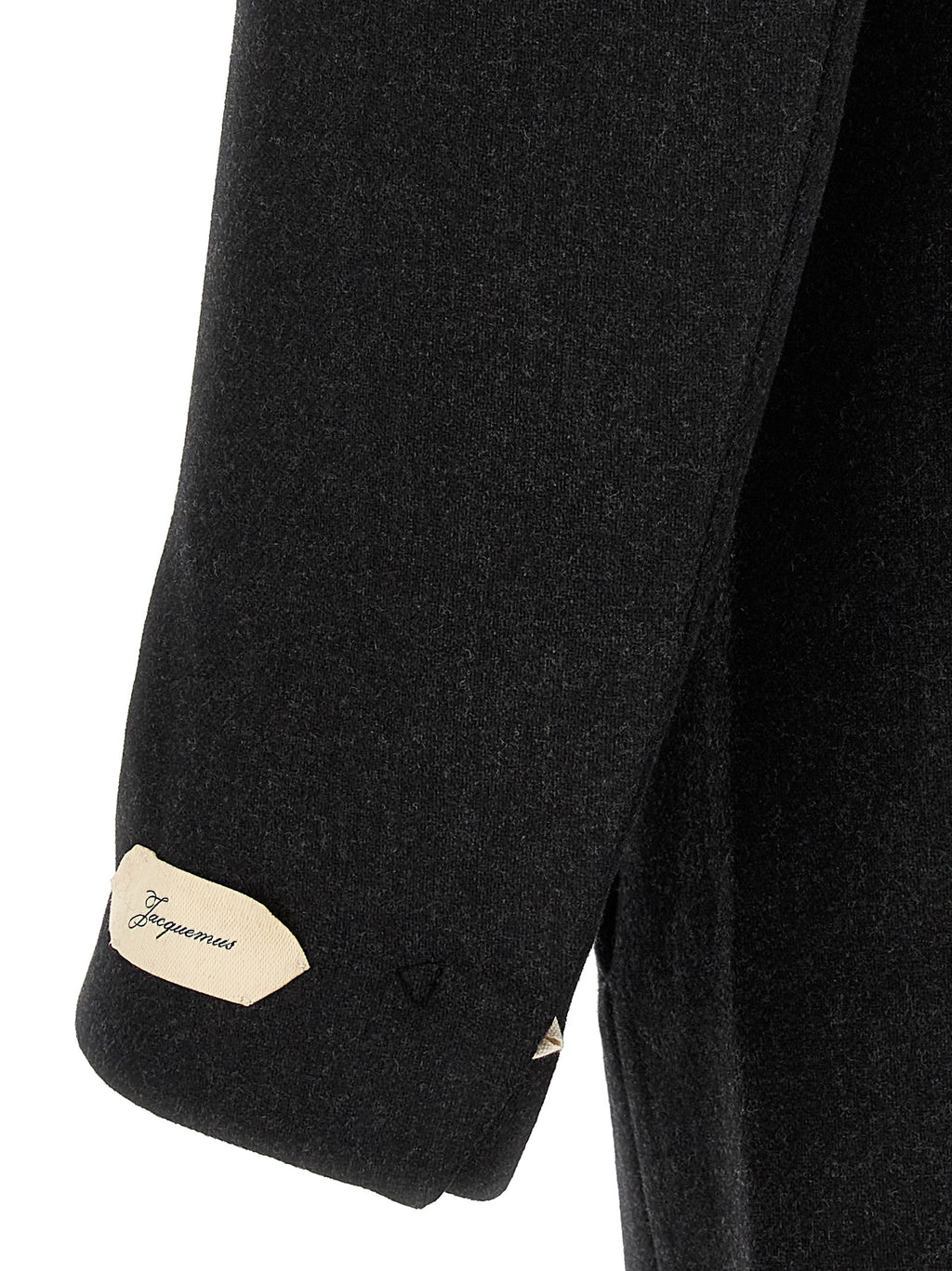 Gray Virgin Wool Coat