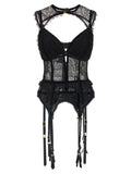 Black Polyamide Lingerie