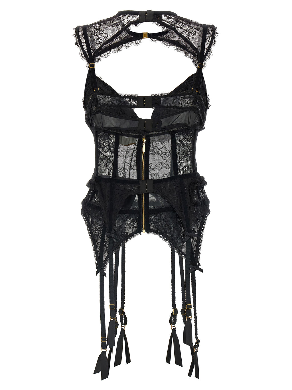 Black Polyamide Lingerie
