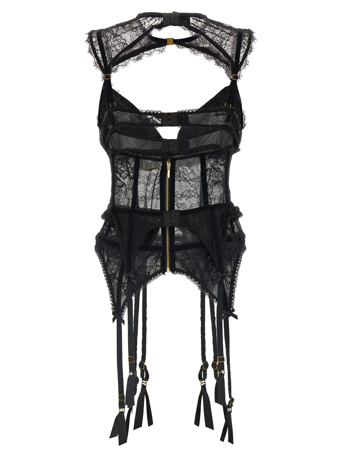 Black Polyamide Lingerie