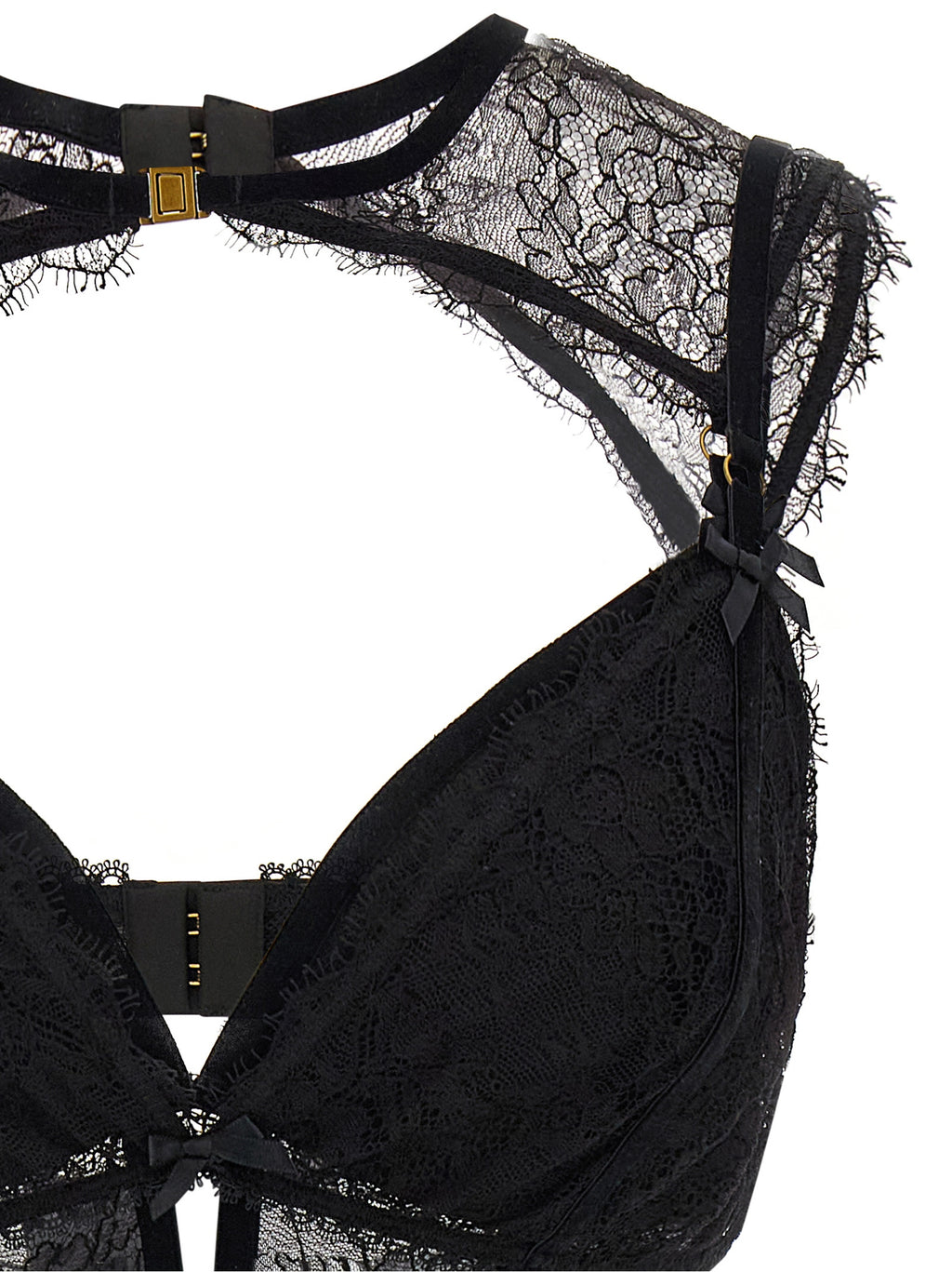 Black Polyamide Lingerie