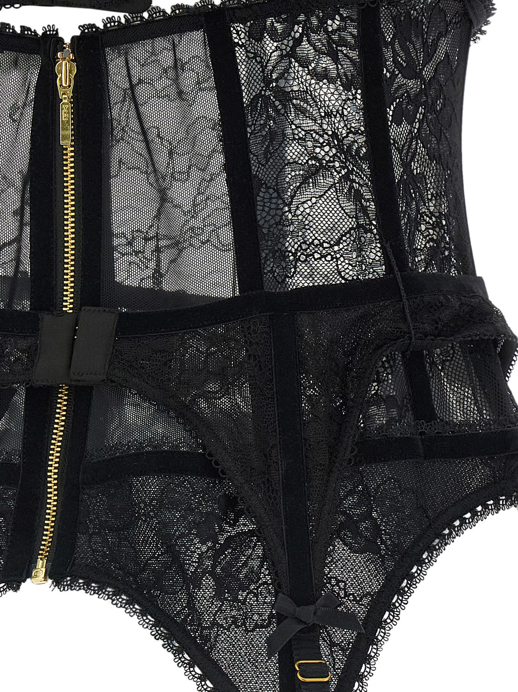 Black Polyamide Lingerie