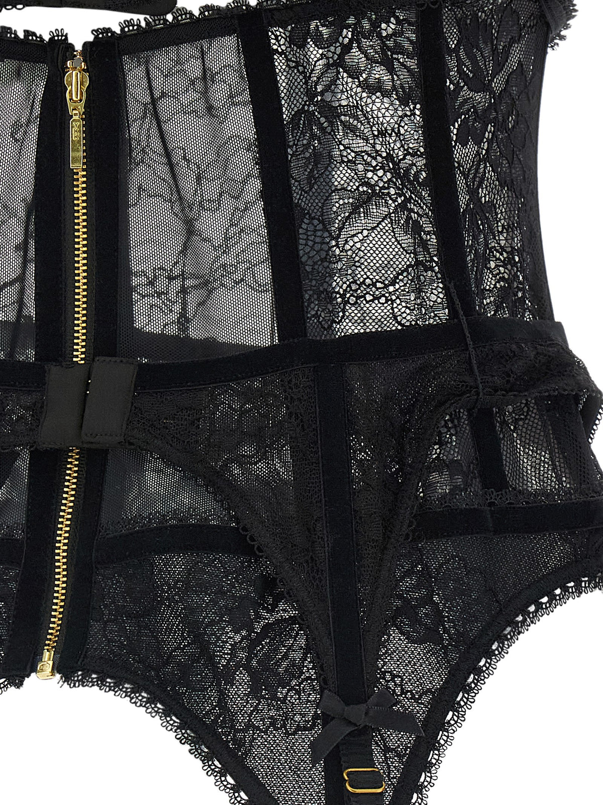 Black Polyamide Lingerie