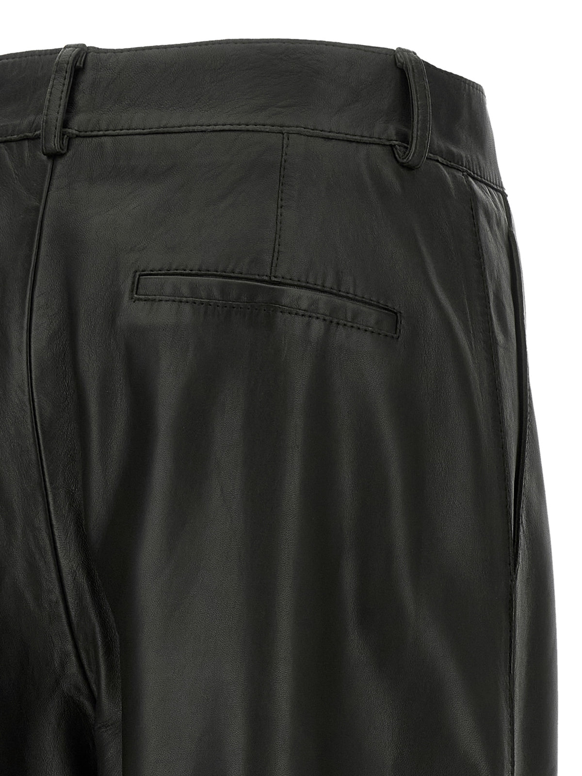 Black Leather Pants