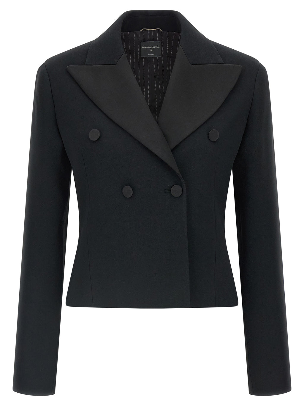 Black Viscose Blazer