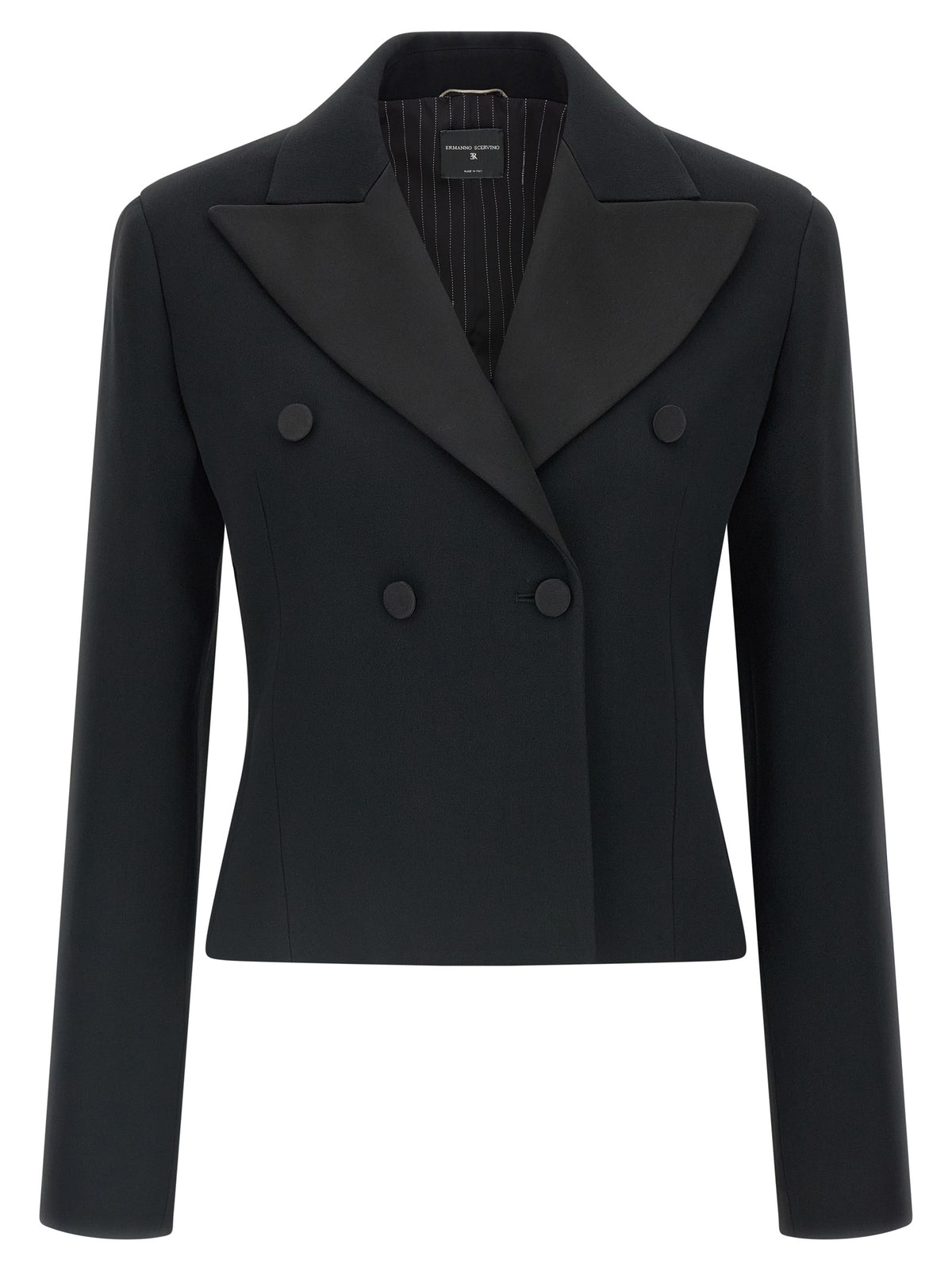 Black Viscose Blazer