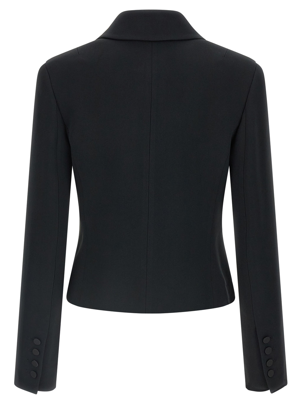 Black Viscose Blazer