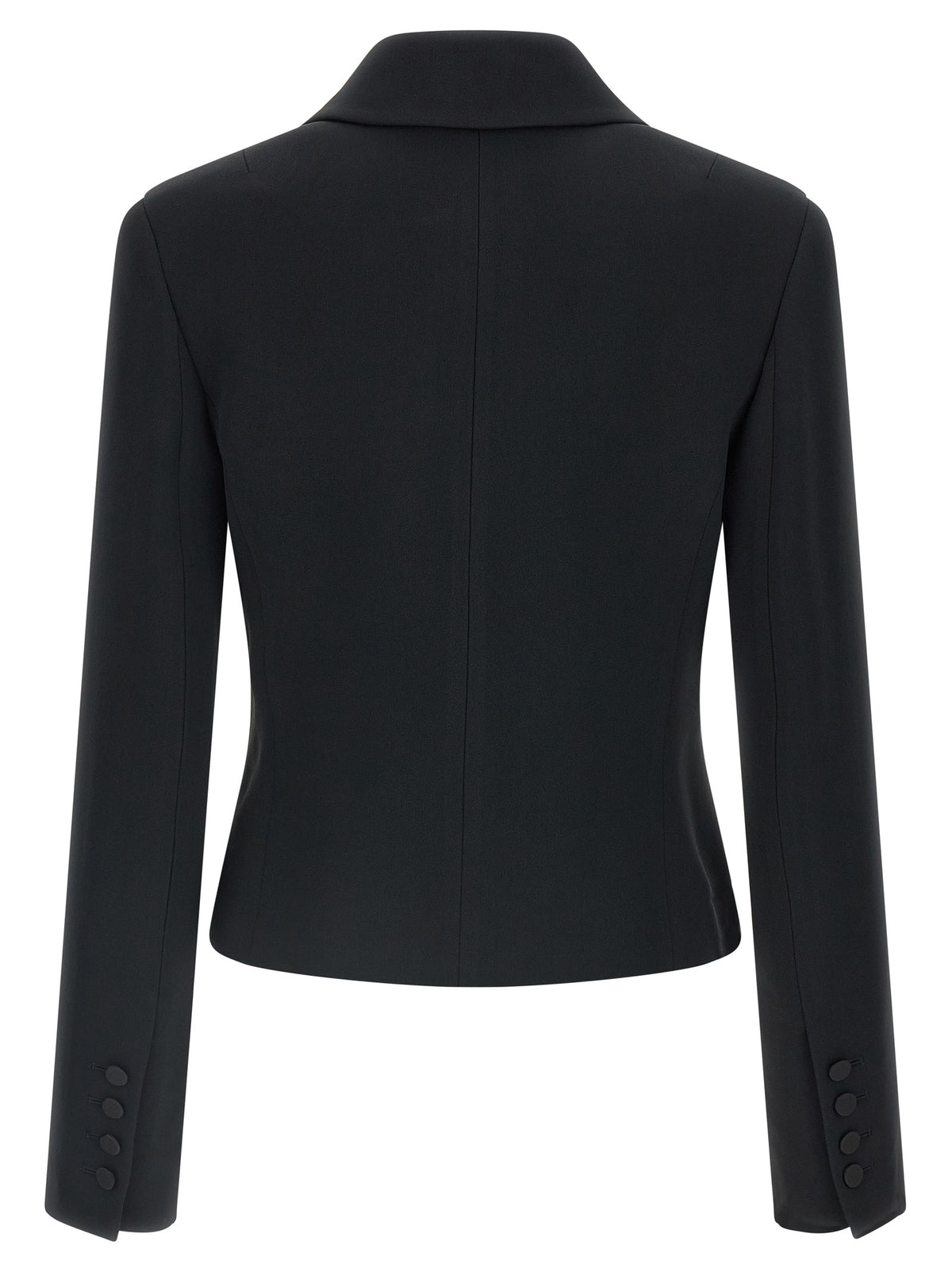 Black Viscose Blazer