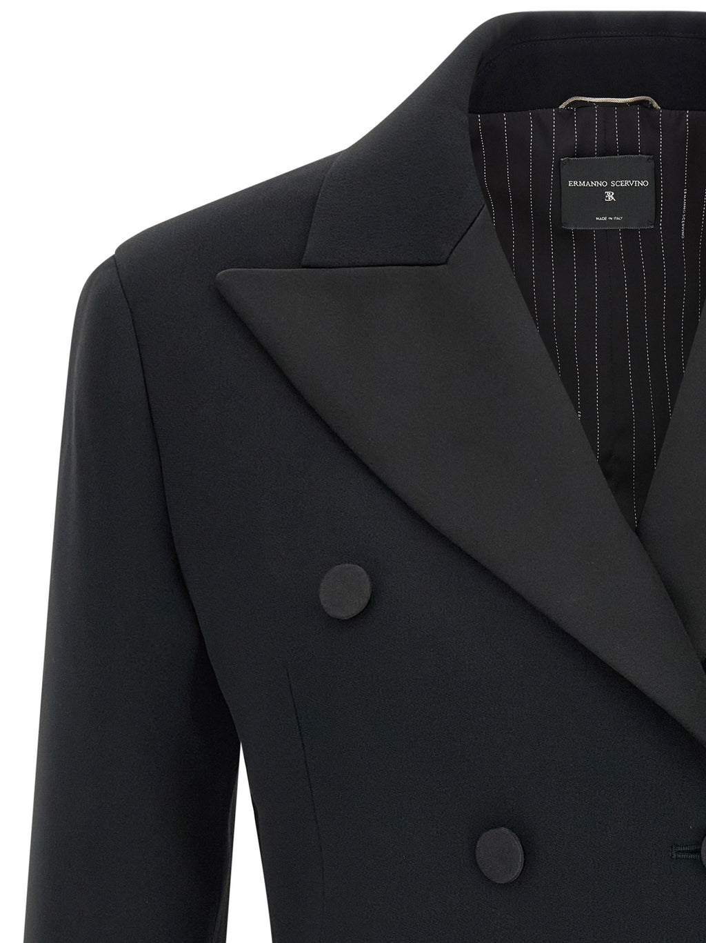 Black Viscose Blazer