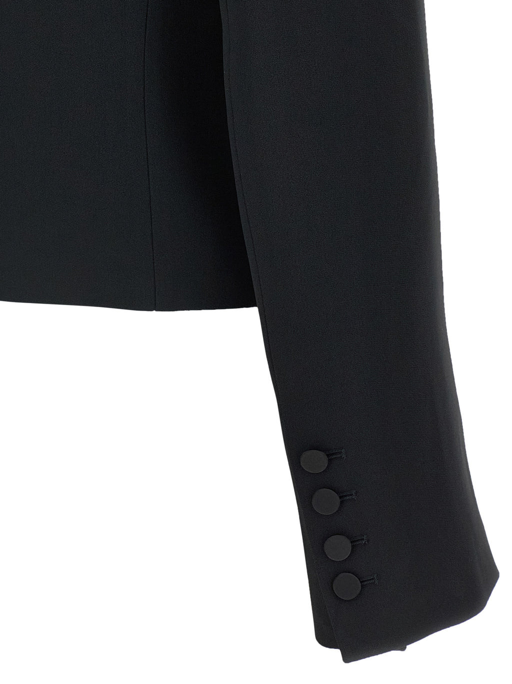 Black Viscose Blazer