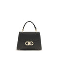 Black Calf Leather Bos Taurus Handbag
