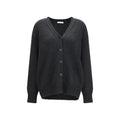 Gray Cashmere Cardigan